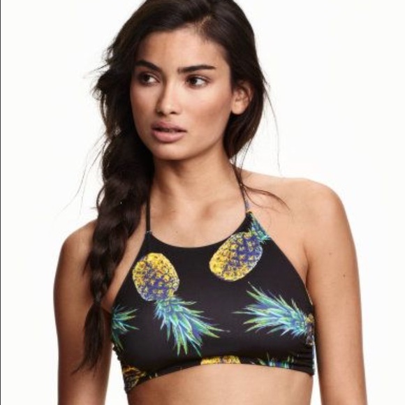 Pineapple bikini/crop top