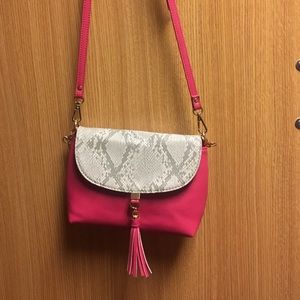 Pink satchel