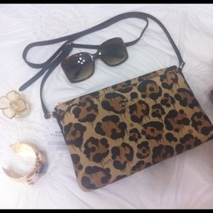 ♦️Coach♦️ Final Leopard Shoulder or Crossbody New