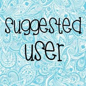 I'm honored to be a suggested user!