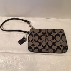 Coach skinny wristlet