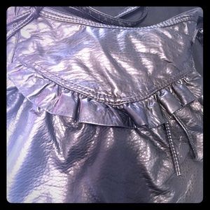 Crossbody black purse- medium size. Never used