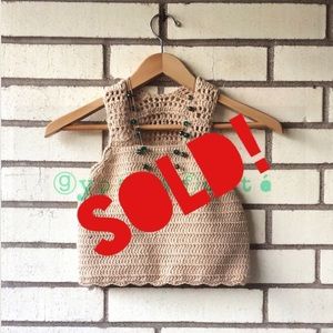 ❌SOLD❌ Festival "Julianna" Crop Top