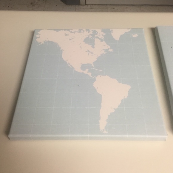 Map of World Wall decor