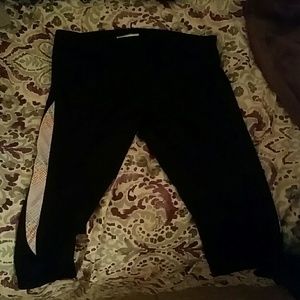 Forever 21 black running tights