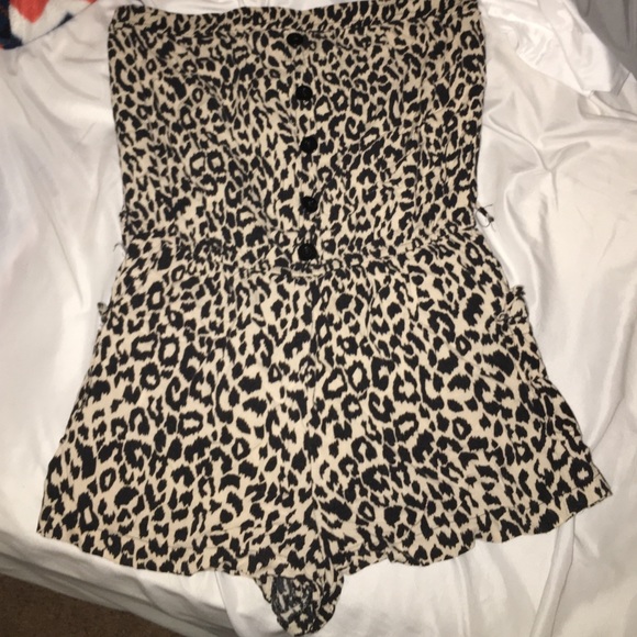 Cheetah romper💓