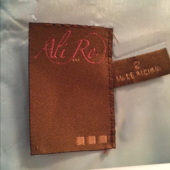 Gorgeous abstract watercolor dress - Picture 3 of 4