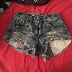 AEO destroyed shorts