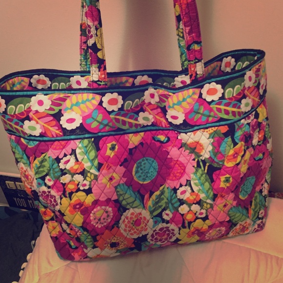 Vera Bradley Grand Tote Va Va Bloom