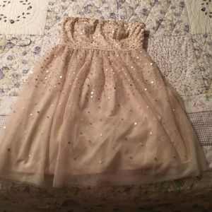 Sequin Gold Dress