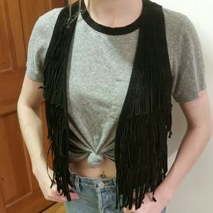 Fringe vest