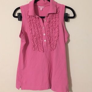 Lilly Pulitzer sleeveless shirt sz S