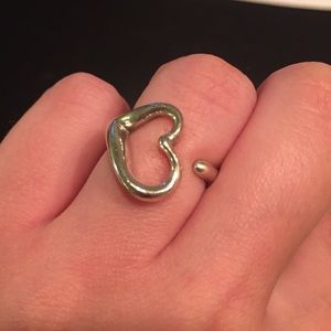 Tiffany&Co Elsa Peretti Open Heart Ring