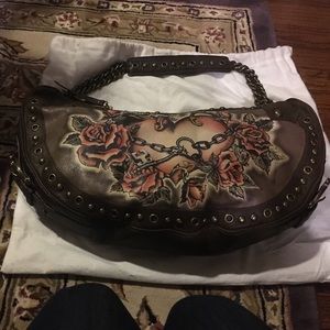 Isabella Fiore brown tattoo bag