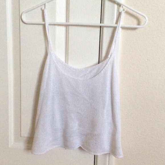 Knit crop top - Brandy Melville
