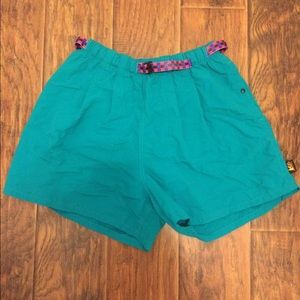 Vintage REI shorts. Adjustable waist strap.