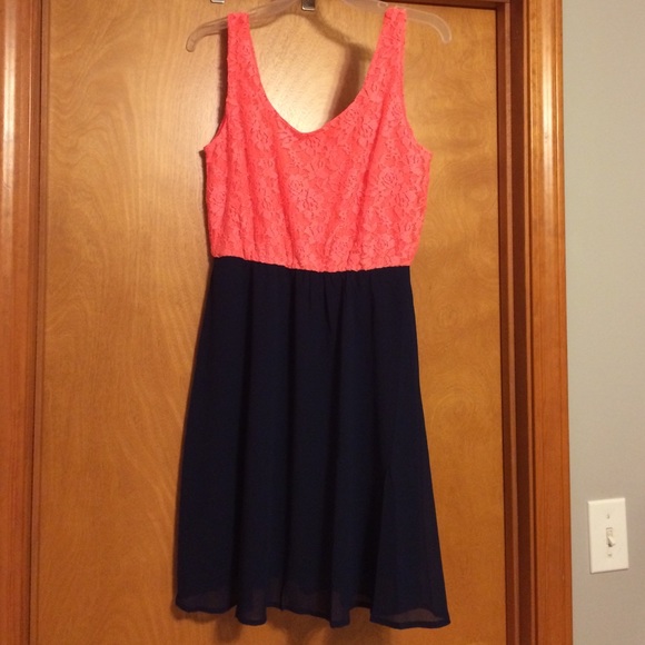 Brand New With Tags Lace Top Boutique Dress