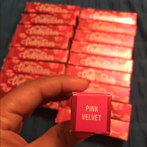 Pink velvet new never used !