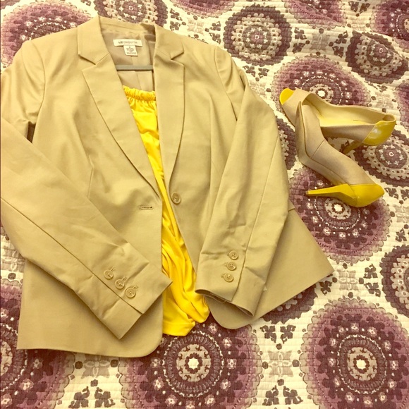 Double Cotton Blazer