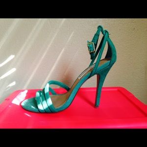 Steve Madden Rabble Teal heels