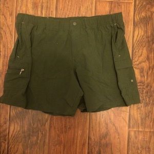 Green Columbia Shorts