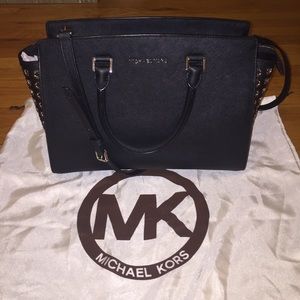 Michael Kors Selma Grommet Handbag