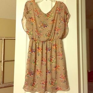 Floral, breezy, spring time dress by Lush