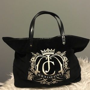 Juicy Couture Large Tote - Black Color