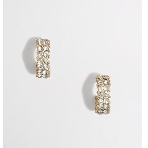 Jcrew crown earrings