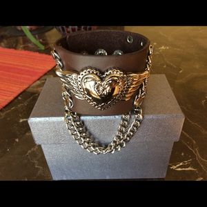 New Genuine Leather Heart Bracelet💥Price Drop💥