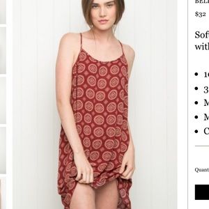 Brandy Melville printed summer dress!