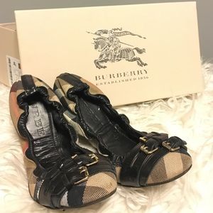 Burberry HouseCheck Ballerina Flats