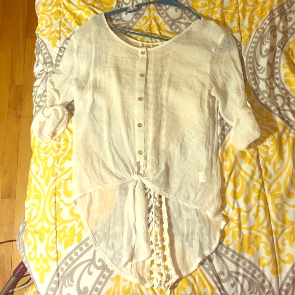 Long back ladder shirt