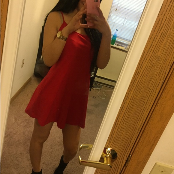 Casual red forever 21 dress