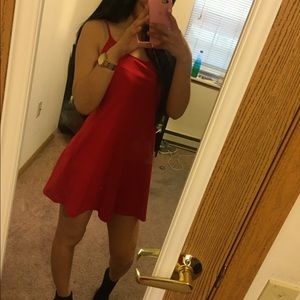 Casual red forever 21 dress