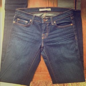 J Brand dark wash skinny jeans