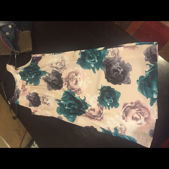 Pale pink rose dress