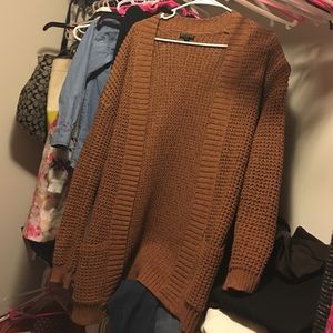 Express open knit cardigan
