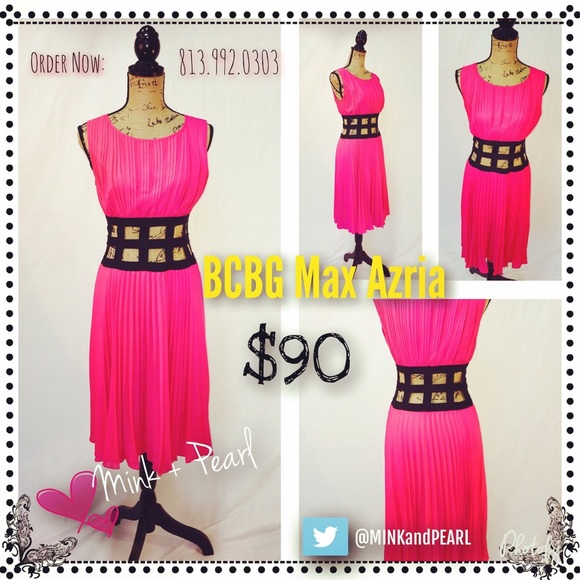 BCBG MaxAzria Pink Cutout Corset | S/4-6