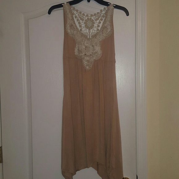 Soft Rose tunic dress