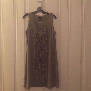 Spense size 12 ruffle front dress