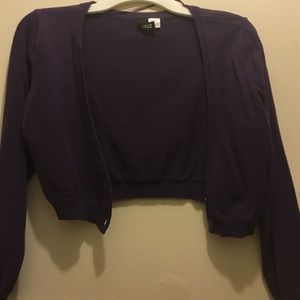 Cropped cardigan