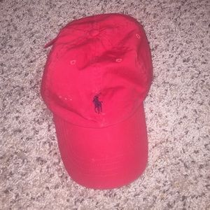 RED RALPH LAUREN HAT