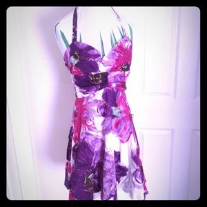Floral spring dress