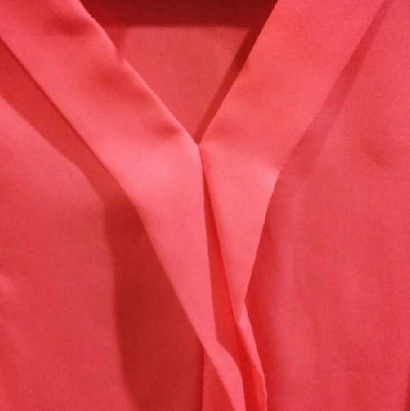 NWOT neon pink short sleeved top - Picture 3 of 4