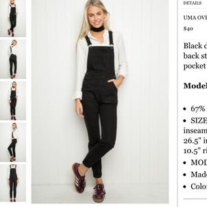 BRANDY MELVILLE OVERALLS