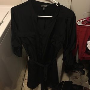 Express military dress black