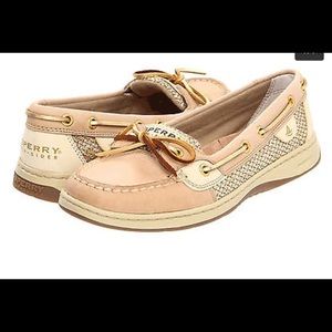 Sperry Top-Sider Angelfish Boat Shoe Gold Glitter