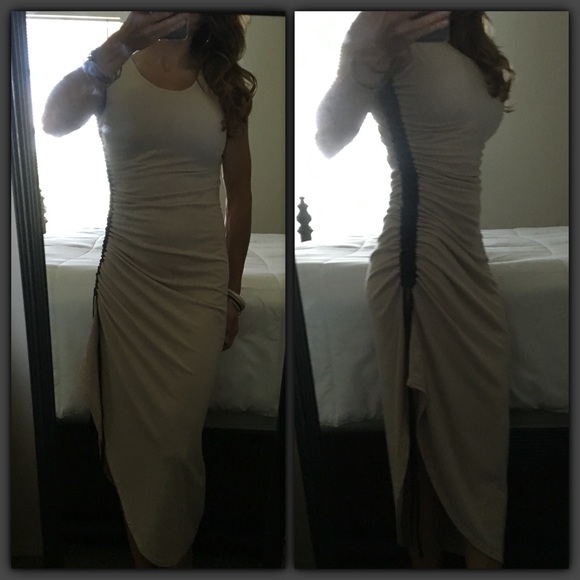 Dresses & Skirts - Asymmetrical Ruched Dress