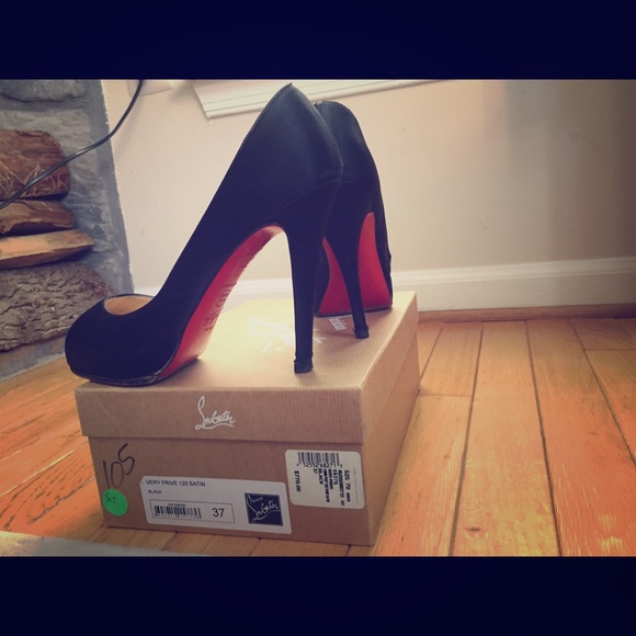 Christian louboutin Very Prive Satin 120